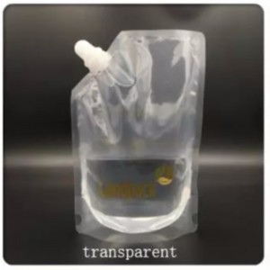 Pachet personalizat cu băutură lichidă condiționată de ambalare sac spout de porumb / Laminate pentru băuturi sau detergent